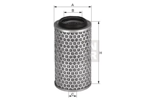 MANN-FILTER Element filtra powietrza