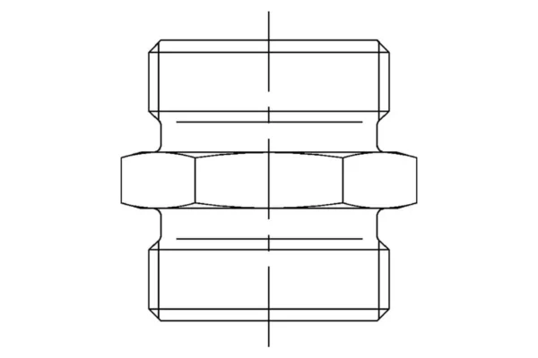 Voss Złącze proste M16x1.5 8S