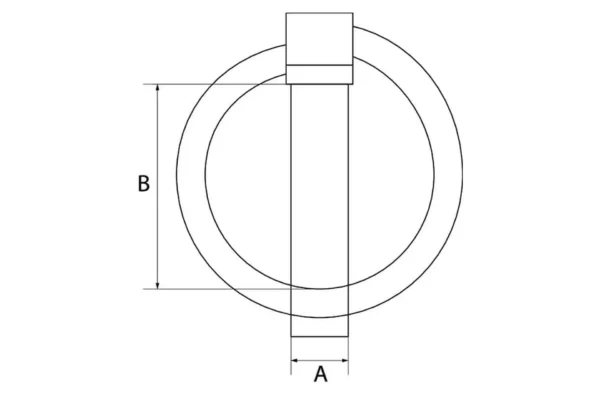 Walterscheid Zawleczka składana 12x46.5 mm Walterscheid