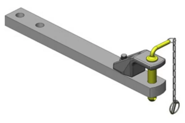 Scharmüller Zaczep polowy kat. 2 (sworzeń 31.5 mm) Scharmüller