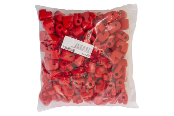 Non Original Insulator red for 8 mm 100 pcs