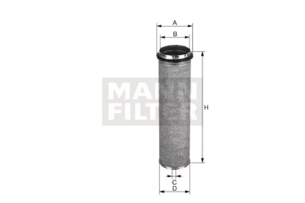 MANN-FILTER Wkład filtra powietrza wtórnego