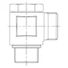 Voss Złącze Banjo 1/4" BSP - M14x1.5 8L