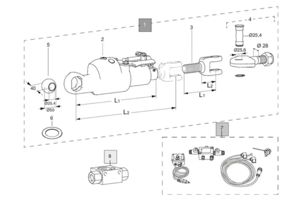 Walterscheid Stabilizator HGST 340