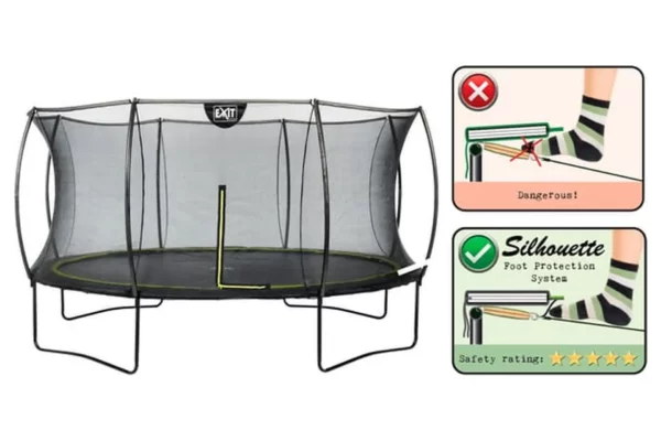 EXIT Trampolina Silhouette 427 All-in-1 Exit