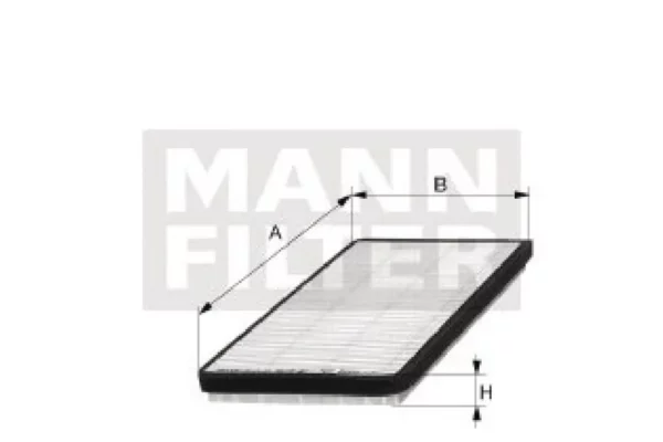 MANN-FILTER Filtr kabinowy