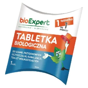 bioExpert musujące Tabletki do szamb i oczyszczalni 1 szt.