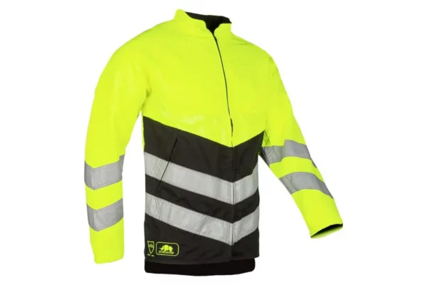 SIP Kurtka do prac leśnych Hi-vis, żółty-czarny, rozmiar XL, BasePro, SIP