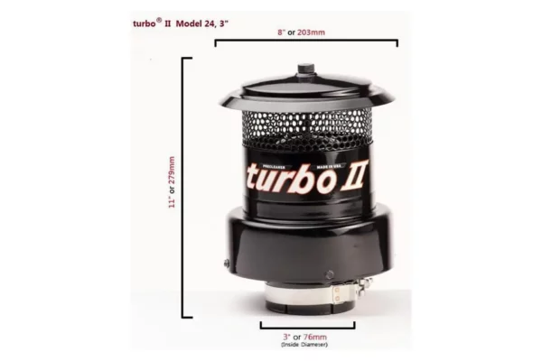 Turbo Filtr powietrza wstępny turbo® 2, typ 24-3"
