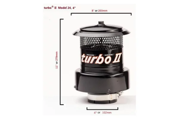 Turbo Filtr powietrza wstępny turbo® 2, typ 24-4"