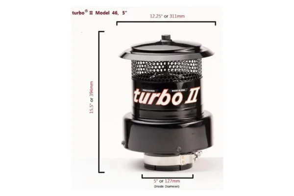Turbo Filtr powietrza wstępny turbo® 2, typ 46-5"