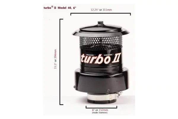 Turbo Filtr powietrza wstępny turbo® 2, typ 46-6"