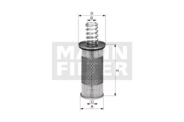 MANN-FILTER Filtr hydrauliczny