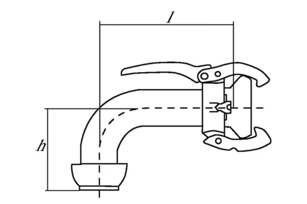 Towar Kolano 90° KKM/KKV 6"