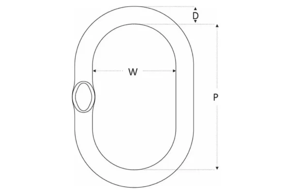 Rema Ogniwo do zawiesi RML G10, 16/13 mm