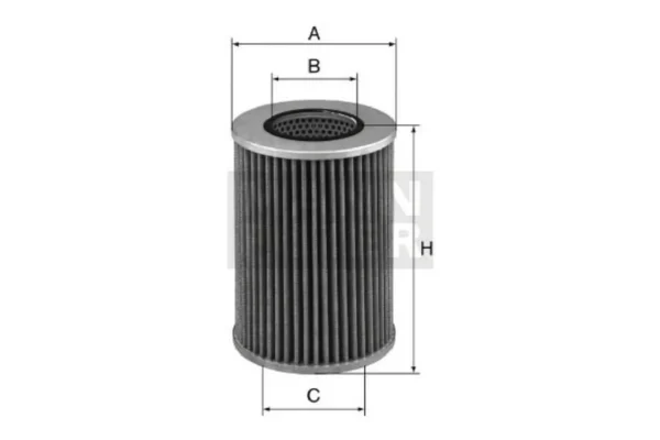 MANN-FILTER Filtr hydrauliczny