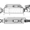 CBM Łącznik górny hydrauliczny kat. 4, CBM