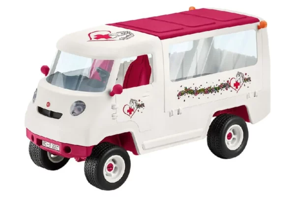 Schleich Zestaw mobilny weterynarz z źrebakiem