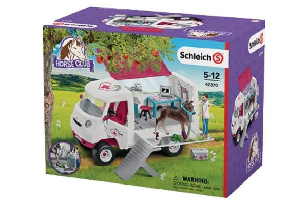 Schleich Zestaw mobilny weterynarz z źrebakiem
