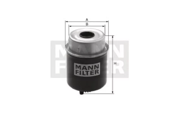 MANN-FILTER Filtr wymienny paliwa
