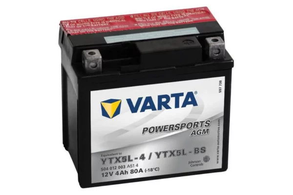 Akumulator 12V 4Ah 80A AGM Powersports Varta