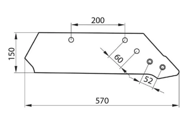 Molbro Lemiesz 14", lewy 622141