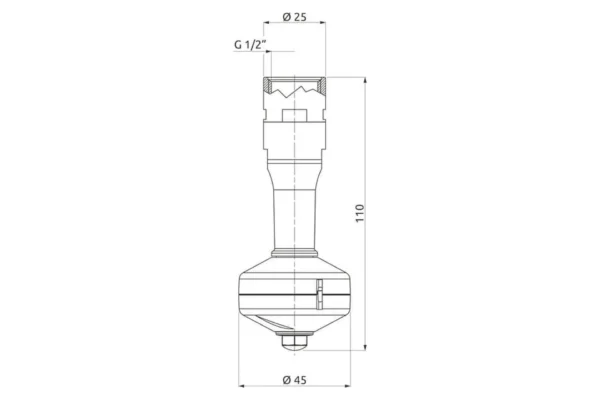 Arag Dysza do czyszczenia zbiornika 1/2"F