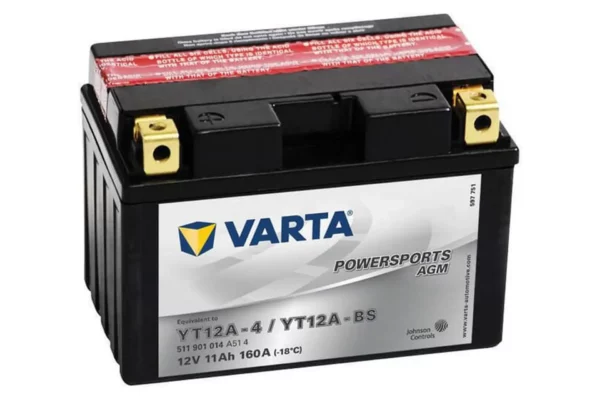 Akumulator 12V 11Ah 160A AGM Powersports Varta
