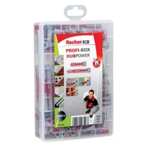 Asortyment kołków rozporowych Profi-Box SL Duopower 150 szt.