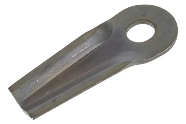 Towar Nożyk kosiarki rotacyjnej lewy/prawy 129x50x4 mm owalny otwór 20.5x18.5 mm pasuje do Kuhn/John Deere 25 szt.