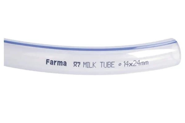 Farma Przewód mleczny PVC 14/24 mm 0.8 m