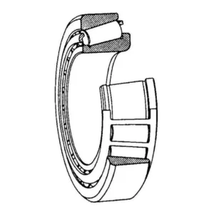 SKF Łożysko stożkowe J2/Q 45x85x24.75 mm SKF