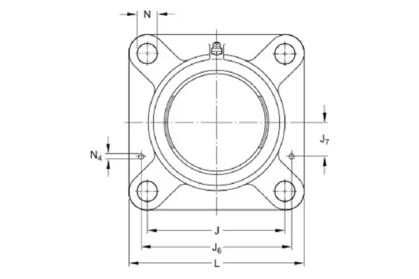 SKF Obudowa