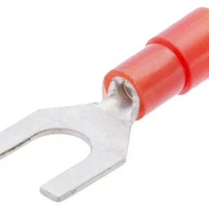 Końcówka przewodu widełkowa czerwona 0.5-1.0mm2