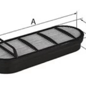 MANN-FILTER Wkład filtra powietrza wtórnego