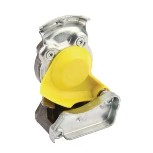 Złącze pneumatyczne automatyczne M16x1.5 żółte