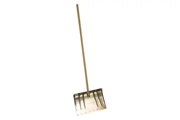 Pług ręczny do śniegu z metalu 45cm