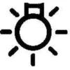 Hella Symbol światła głównego