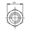 Burnett & Hillman Złącze proste gwint zewnętrzny BSP, 1-1/2"