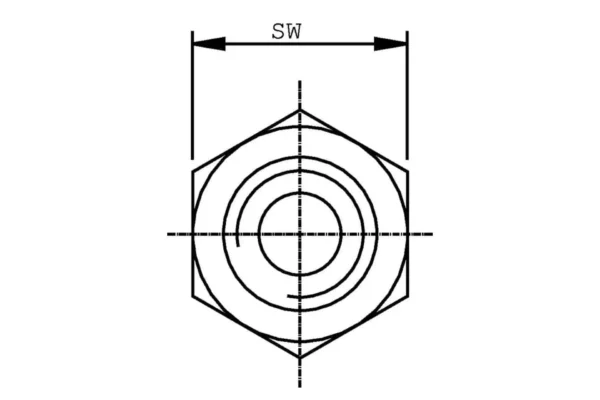 Burnett & Hillman Złączka dwuwkrętna 1/2 NPT