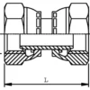 Burnett & Hillman Łącznik redukcyjny 1 x 3/4 BSP