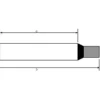 Towar Podkładka metalowo-gumowa, 8,5 x 13,4 x 1,0 mm