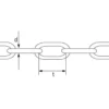 Unbranded Łańcuch wysokohartowany 13 mm