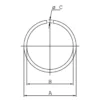 Towar Pierścień osadczy okrągły typ RW, 90 mm