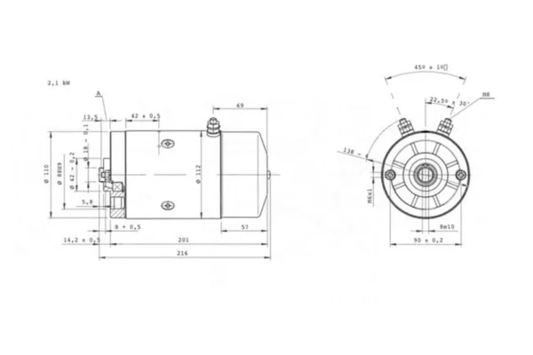 Towar Silnik MPP DC 24V DC 2100W