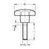 Towar Gałka gwiaździsta M12x63/25