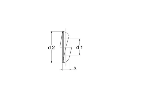 Towar Podkładka sprężysta blokująca M22x34x8 mm, stal ocynk DIN74361 Towar