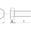 Towar Śruba cały gwint M12x35 kl.8.8