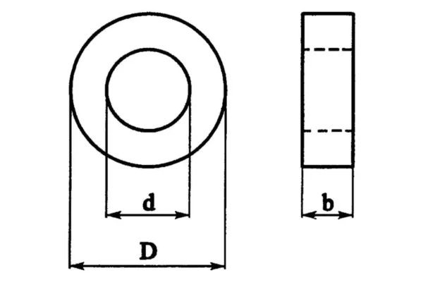 Non Original Element dystansowy 95x65x50 mm