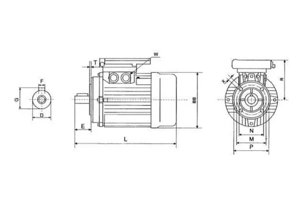 Towar Silnik elektryczny 0.75 kW